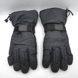 Thinsulate Insulation Gloves Ladies Medium‎ 40g Women's Winter Black Polyester